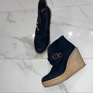 Stella McCartney Black Wedge Boot